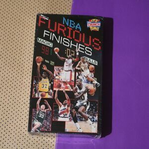 NBA Furious Finishes VHS SEALED